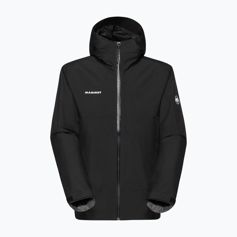 Pánská nepromokavá bunda Mammut Treeline HS Hooded black 8