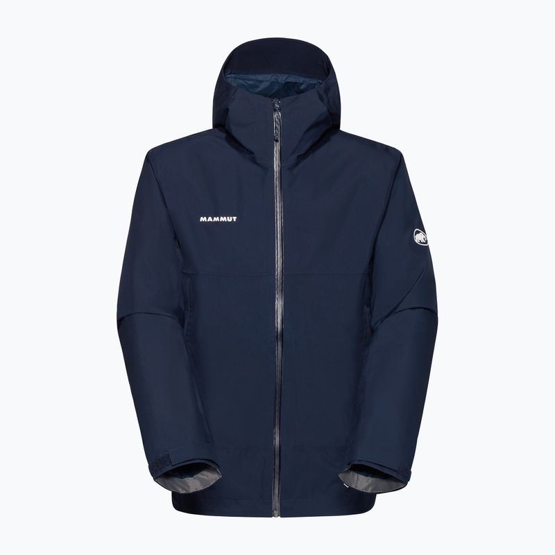 Pánská nepromokavá bunda Mammut Treeline HS Hooded navy 4