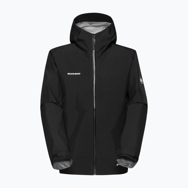Pánská nepromokavá bunda Mammut Crater Light HS Hooded Jacket Men black 4