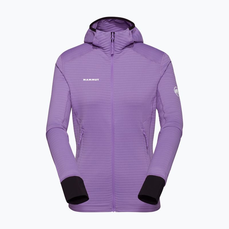 Dámská trekingová mikina Mammut Taiss Light ML Hooded lavandin black 5