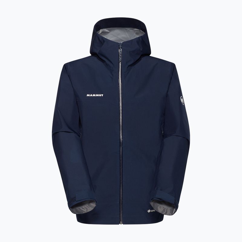 Pánská bunda do deště Mammut Crater Light HS Hooded Marine 7