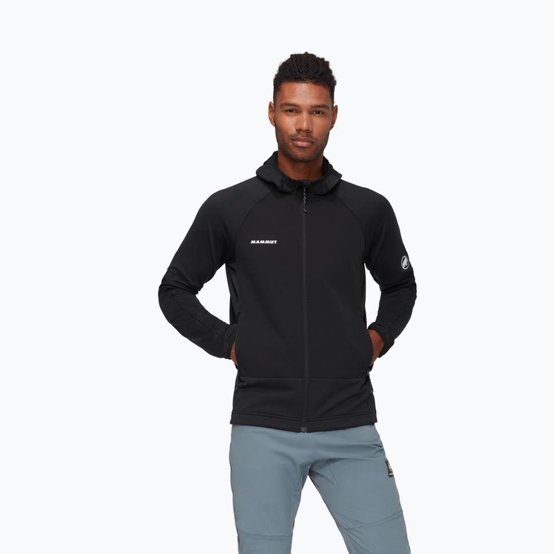 Pánská větrovka  Mammut Massone ML Hooded red