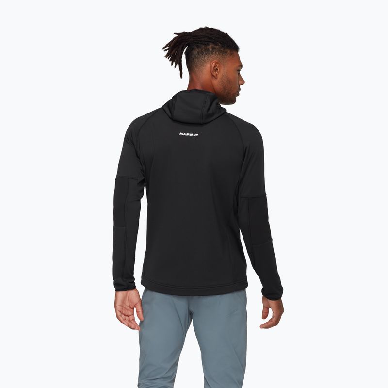Pánská větrovka  Mammut Massone ML Hooded red 2