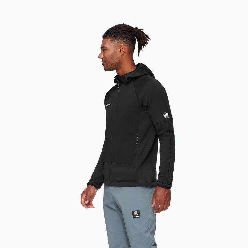 Pánská větrovka  Mammut Massone ML Hooded red 3