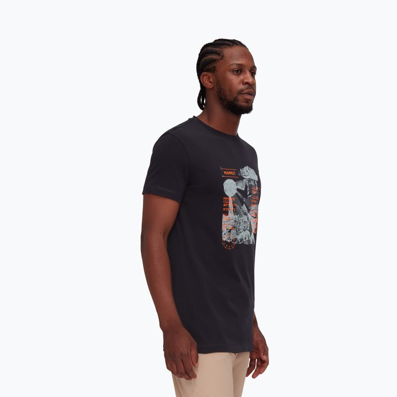 Pánské tričko Mammut Massone Quickdraw black 3