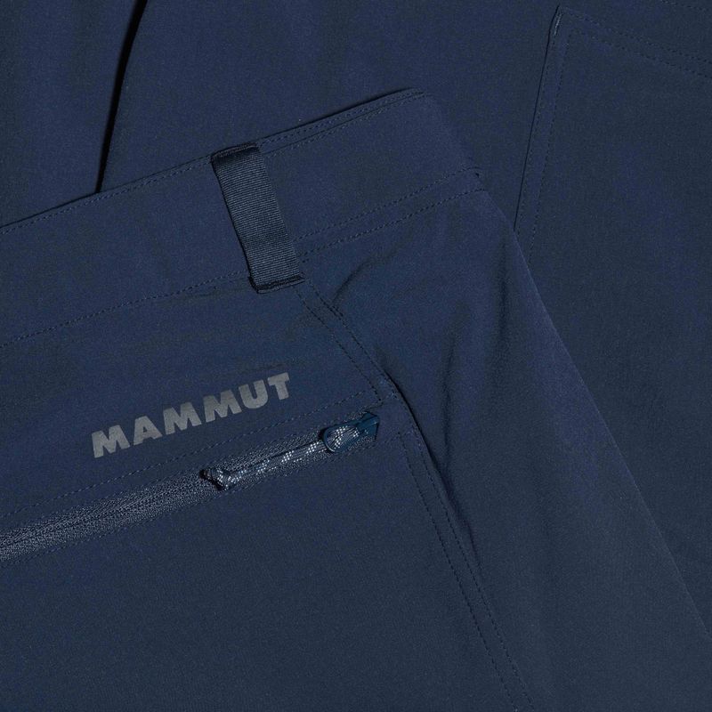 Pánské trekové šortky Mammut Runbold IV marine 7