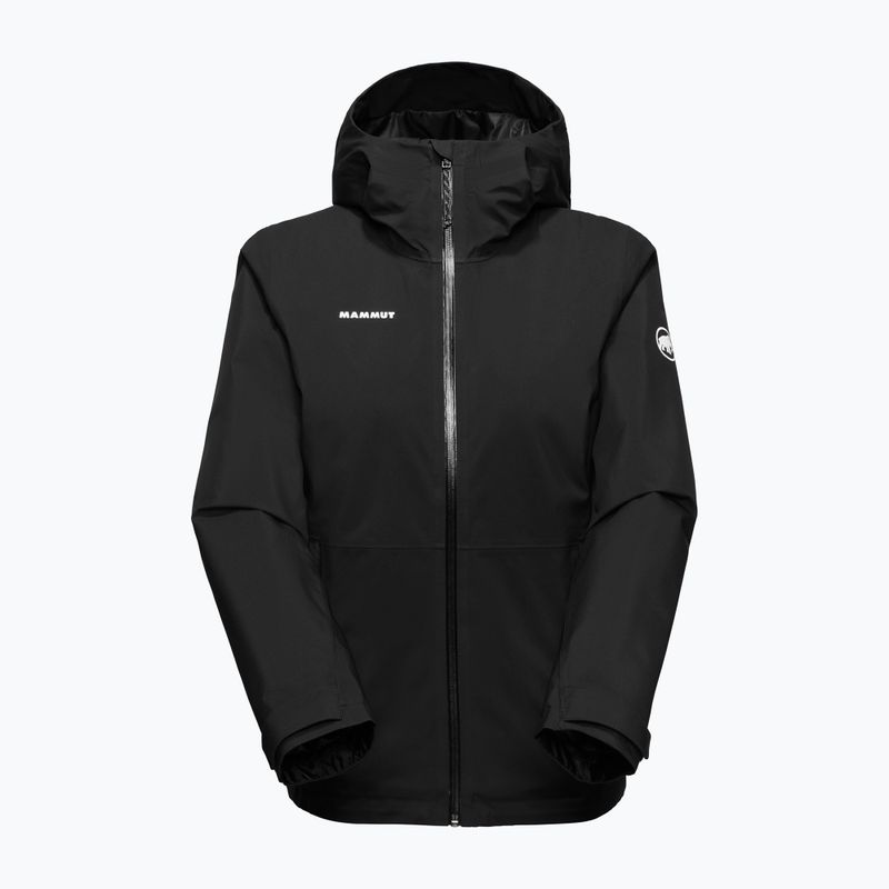 Dámská nepromokavá bunda Mammut Linard HS Thermo Hooded Jacket Women black 7