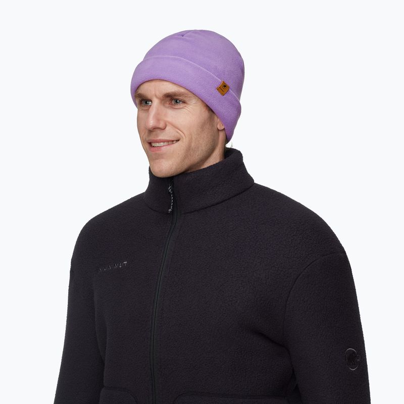 Zimní čepice Mammut Fleece lavender 3