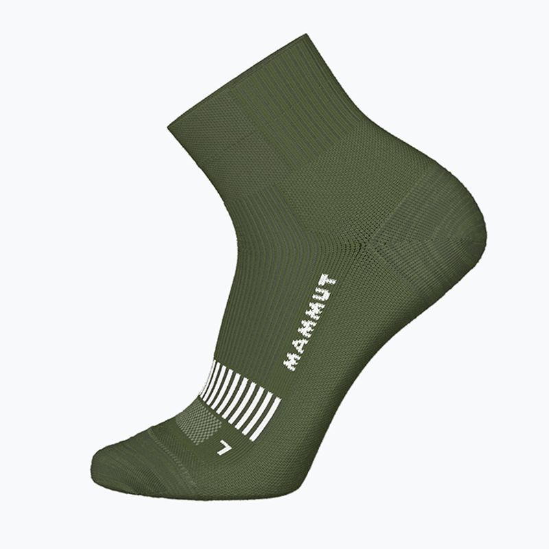 Ponožky Mammut Hiking Full Cushion Quarter marsh/white