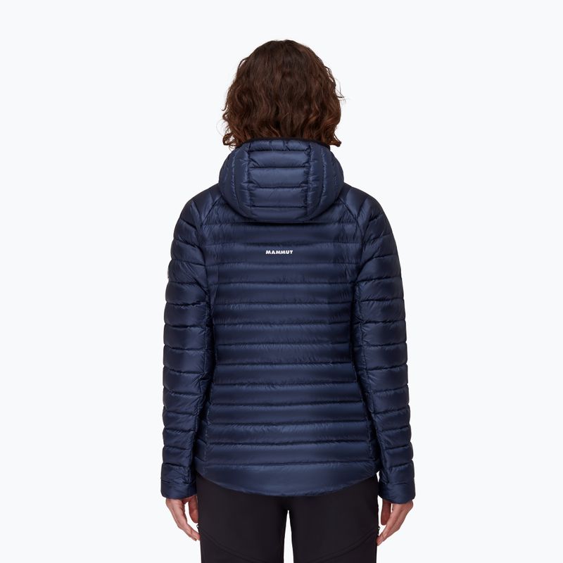 Dámská péřová bunda Mammut Broad Peak Insulation Hooded navy/black 2