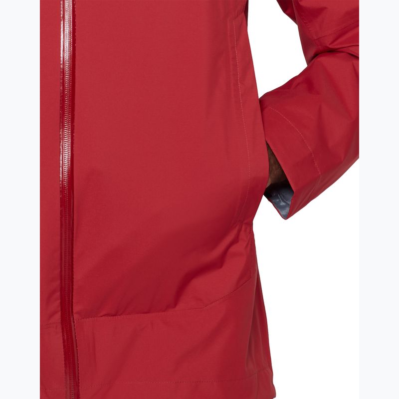 Pánská větrovka Mammut Ducan HS Hooded dark mammut red 6