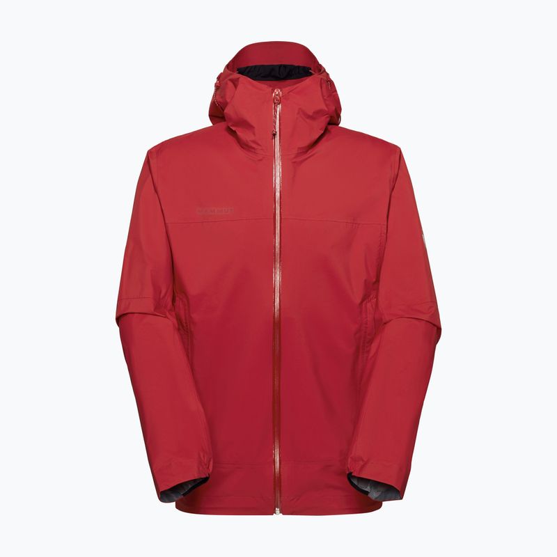 Pánská větrovka Mammut Ducan HS Hooded dark mammut red 8