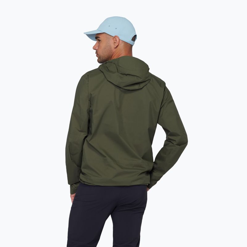 Pánská větrovka Mammut Ducan HS Hooded dark mesh 3