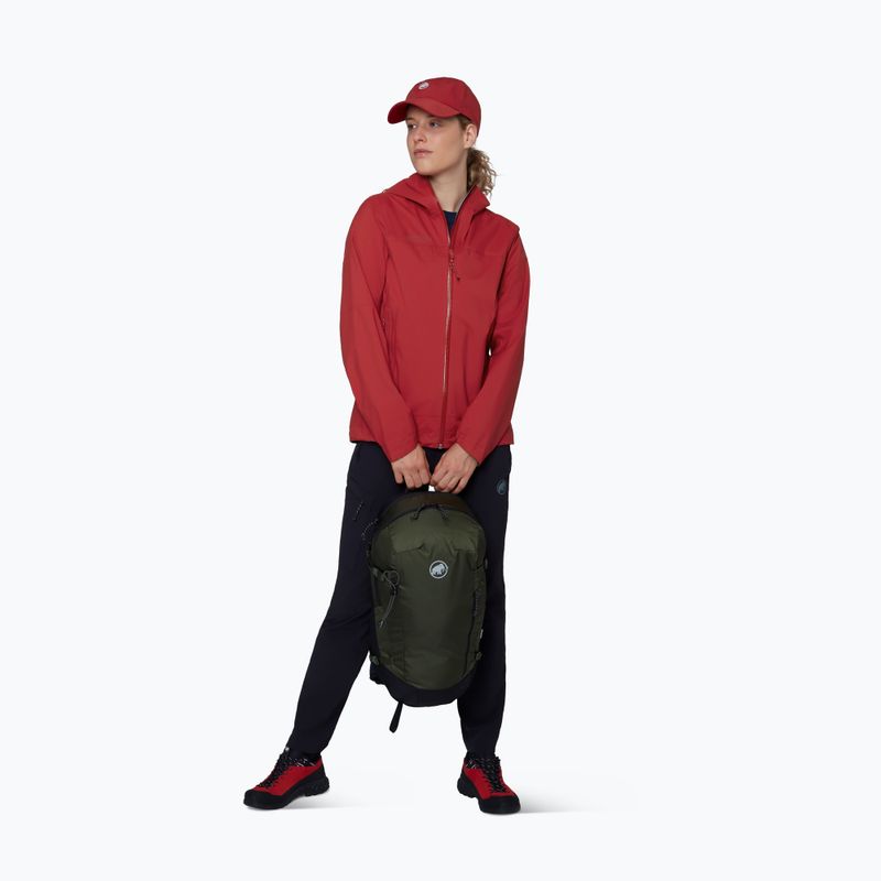 Dámská větrovka Mammut Ducan HS Hooded dark mammut red 2