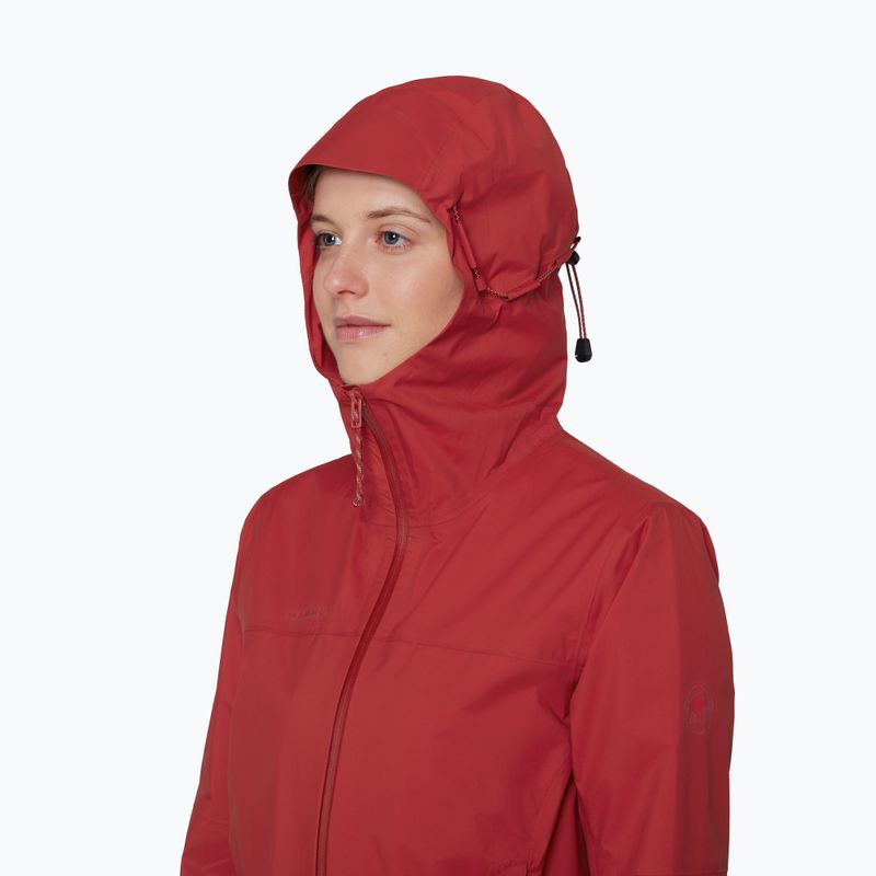 Dámská větrovka Mammut Ducan HS Hooded dark mammut red 5