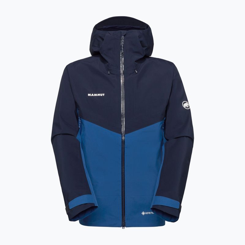 Pánská nepromokavá bunda Mammut Crater IV HS Hooded sweatshirt/marine 10