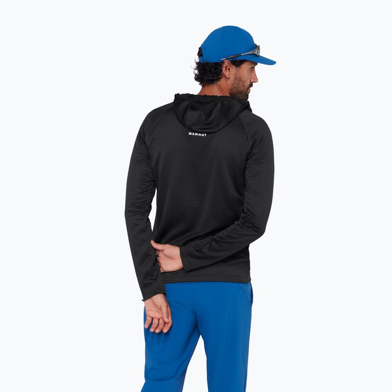 Pánská trekingová mikina Mammut Crag ML Hooded black 3