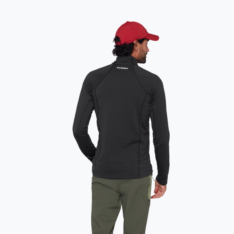 Pánská mikina Mammut Taiss ML Half Zip Pull black 3