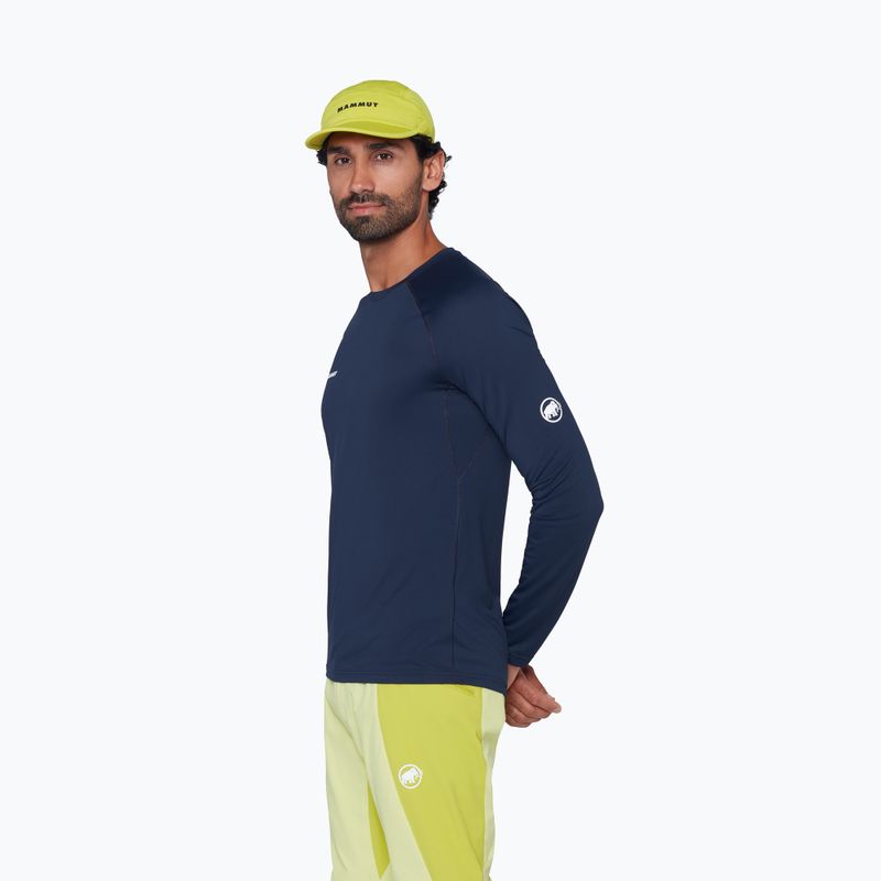 Pánské tričko Longsleeve Mammut Ducan FL marine 4