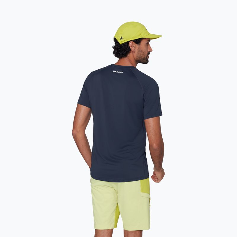 Pánské trekové tričko Mammut Ducan FL T-Shirt Men marine 3
