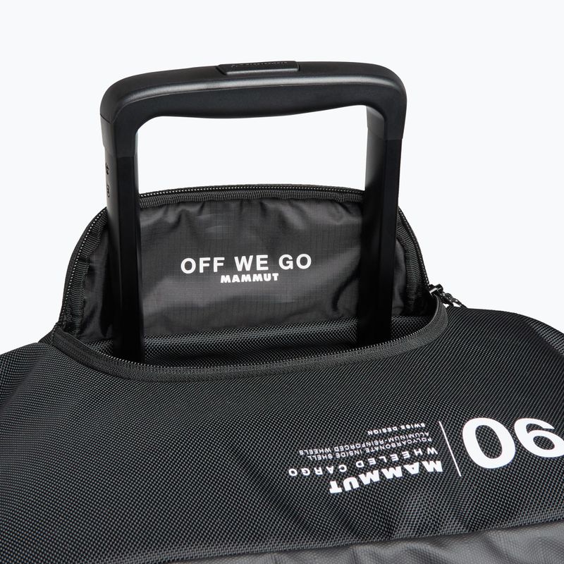 Cestovní kufr Mammut Wheeled Cargo 90 Black 5