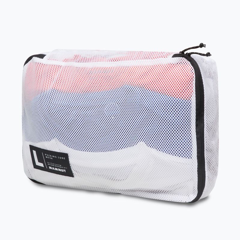 Obal na oblečení Mammut Packing Cube Mesh L White 2