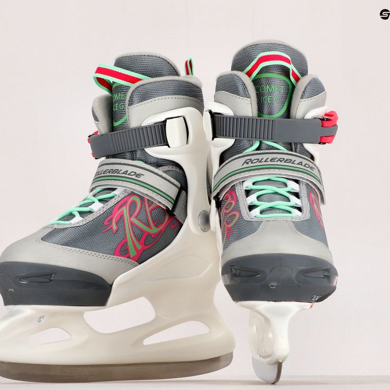 Dětské lední brusle Rollerblade Comet G bílé 0P5026008G9 9