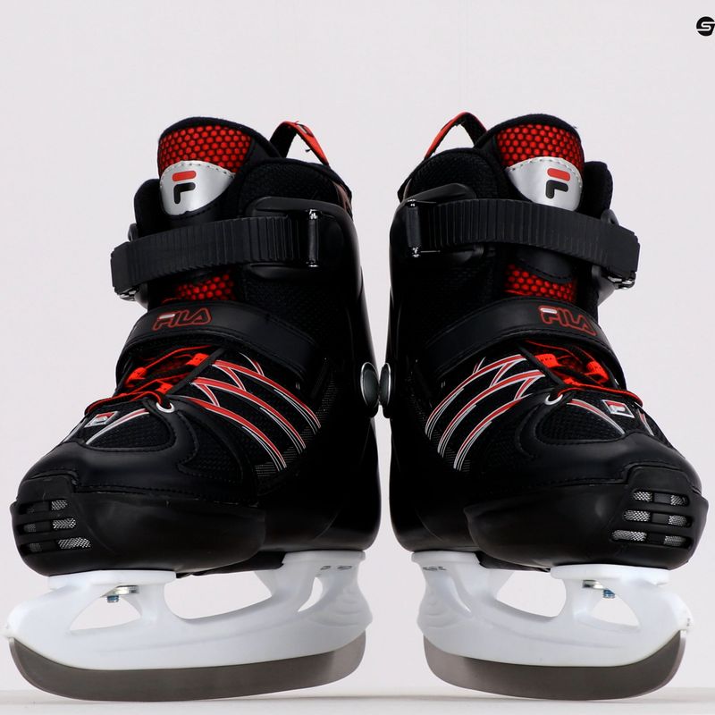 Dětské brusle FILA X-One black/red 10