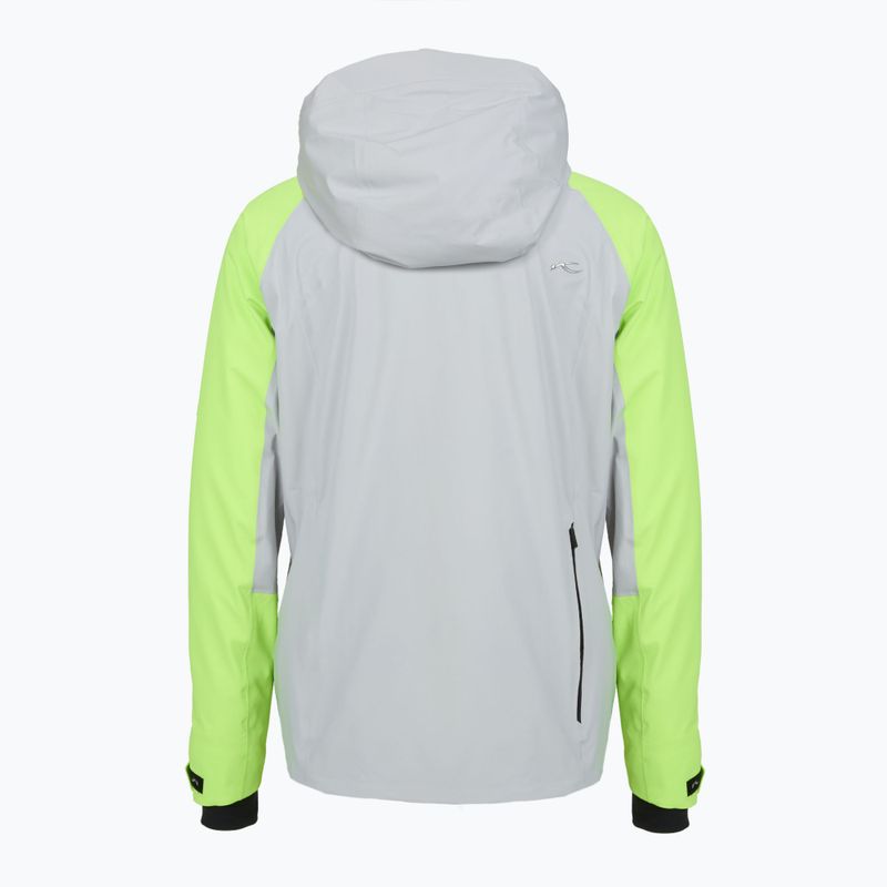 Pánská lyžařská bunda  KJUS Ligety alloy/limelight 2