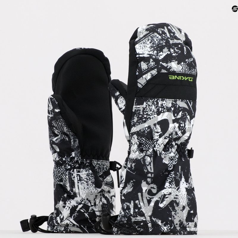 Dětské snowboardové rukavice Dakine Yukon Mitt black-grey D10003196 6