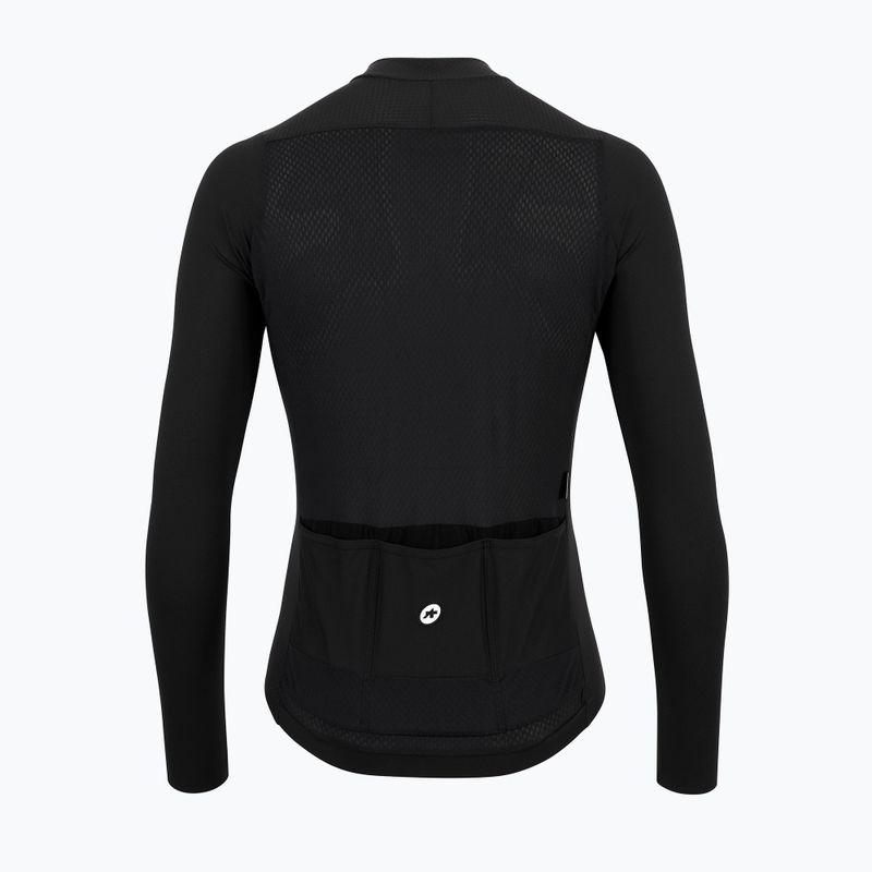 Pánský cyklistický dres longsleeve  ASSOS Mille GT S11 black 2