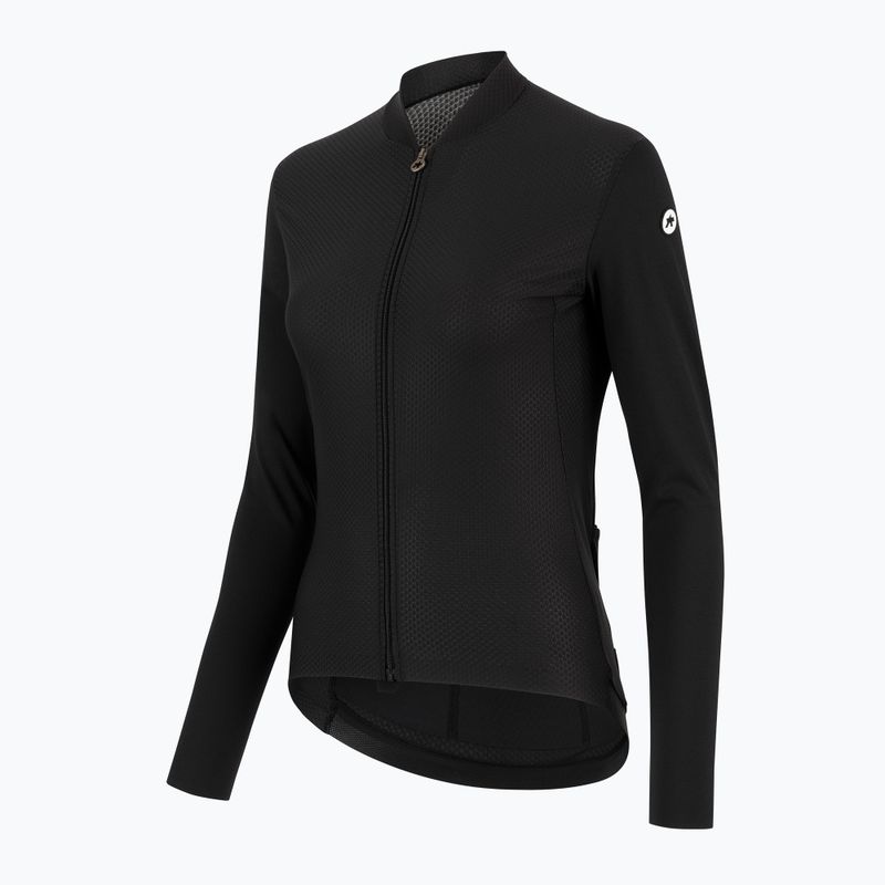 Dámský cyklistický dres longsleeve ASSOS Uma GT S11 black 4