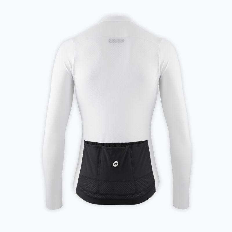 Pánský cyklistický dres longsleeve  ASSOS Mille GT S11 white 2