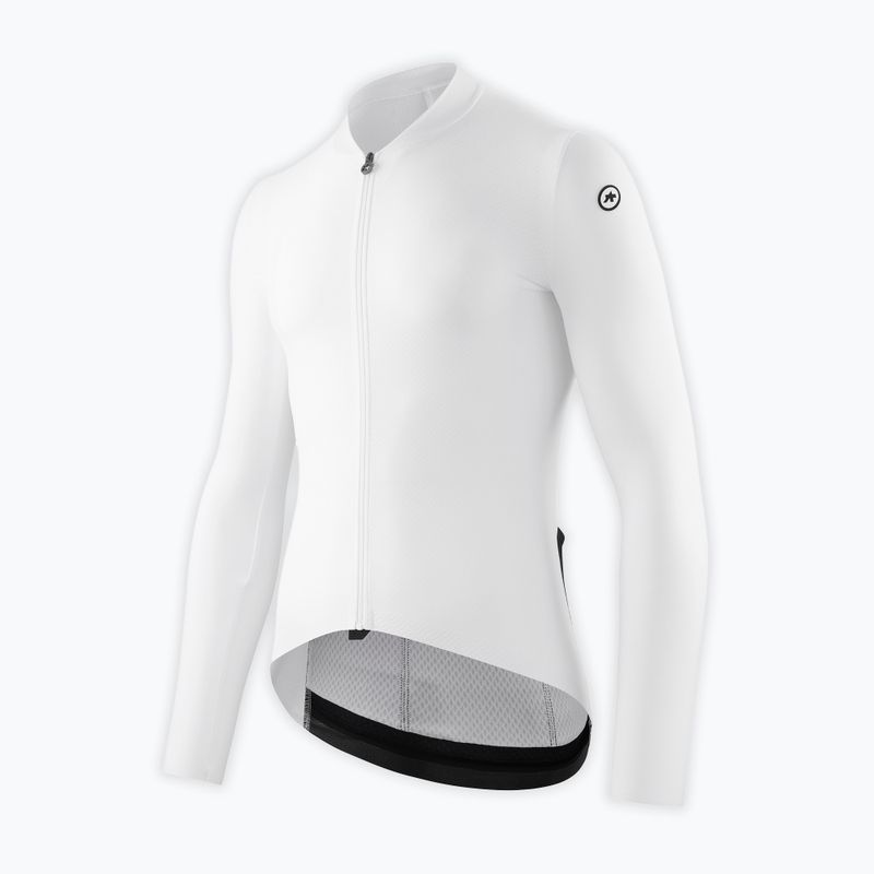 Pánský cyklistický dres longsleeve  ASSOS Mille GT S11 white 4