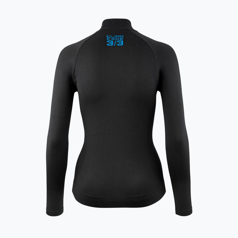 Dámský cyklistický dres Longsleeve ASSOS Winter Skin Layer P1 W black 2