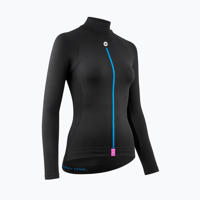 Dámský cyklistický dres Longsleeve ASSOS Winter Skin Layer P1 W black 3