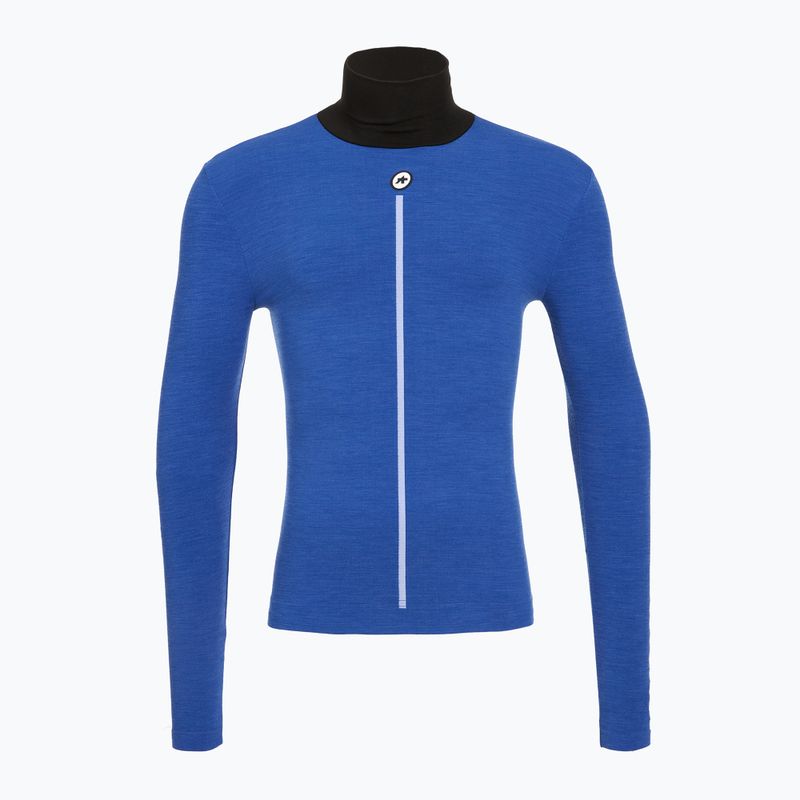 Pánský cyklistický dres Longsleeve ASSOS Ultraz Winter Skin Layer P1 calypso blu 4
