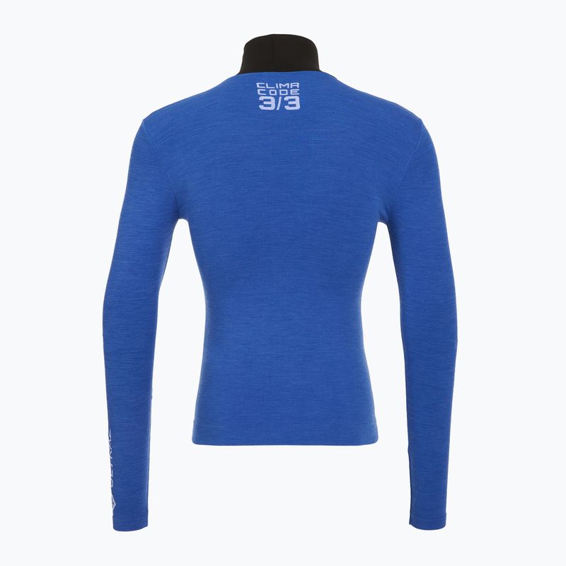 Pánský cyklistický dres Longsleeve ASSOS Ultraz Winter Skin Layer P1 calypso blu 5