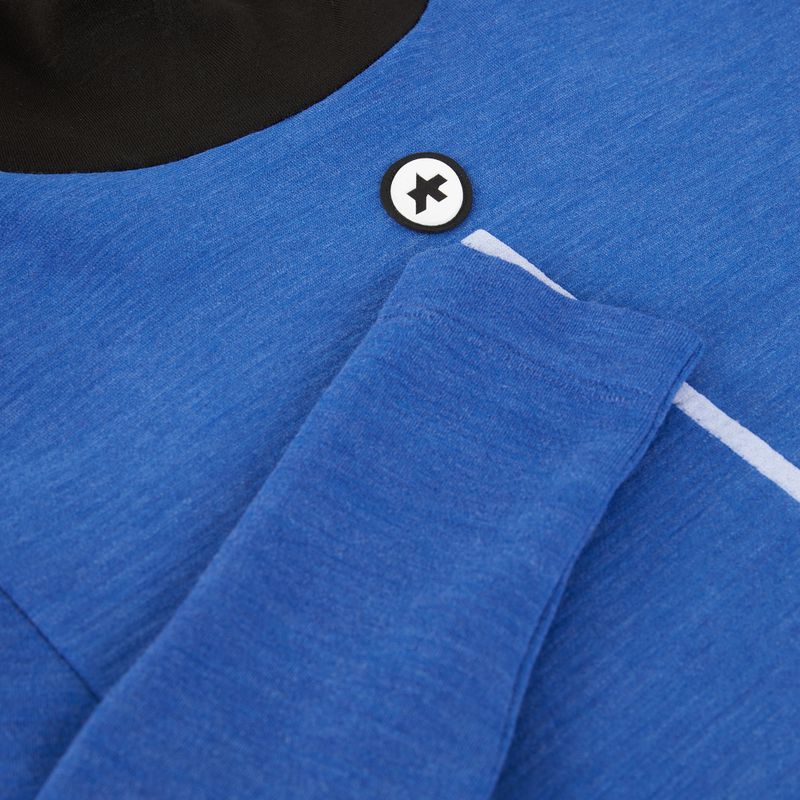 Pánský cyklistický dres Longsleeve ASSOS Ultraz Winter Skin Layer P1 calypso blu 7