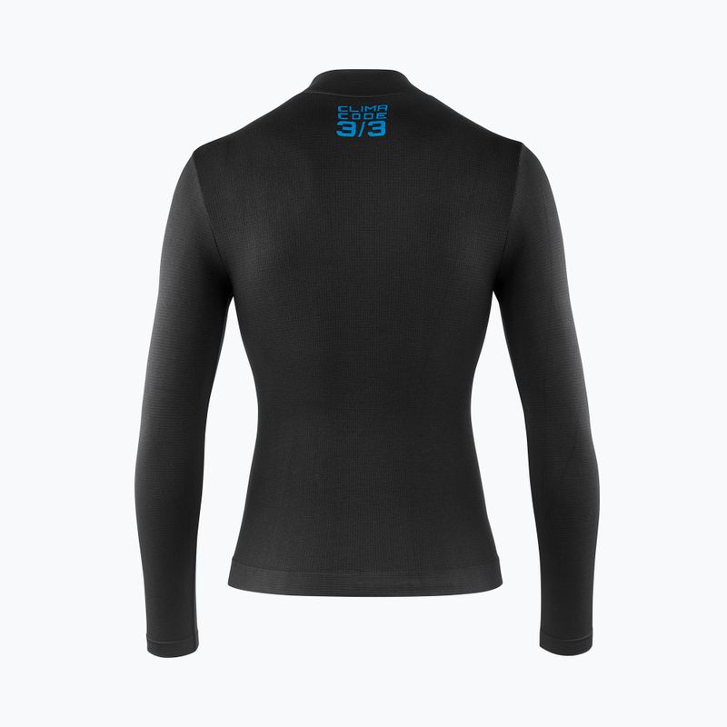Pánský cyklistický dres Longsleeve ASSOS Winter Skin Layer P1 black 2