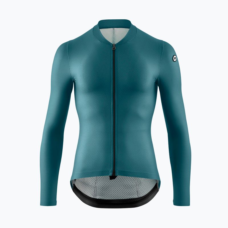 Pánský cyklistický dres Longsleeve ASSOS Mille GT S11 foundation green