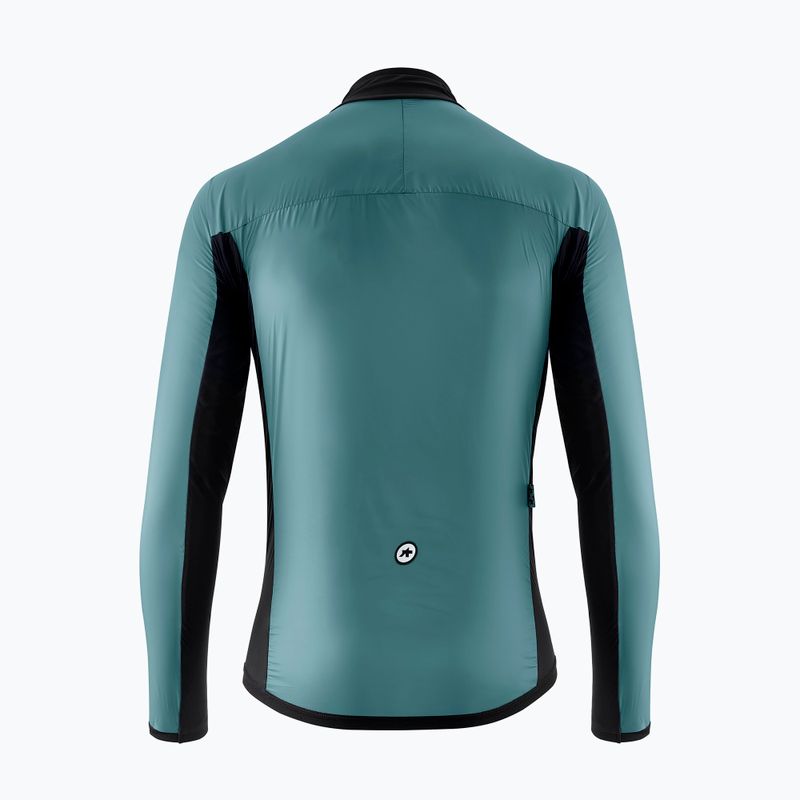 Pánská cyklistická bunda ASSOS Mille GT C2 Wind foundation green 2