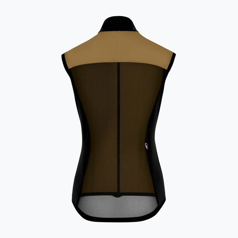 Dámská cyklistická vesta ASSOS Uma GT Wind C2 W bronze ash 2