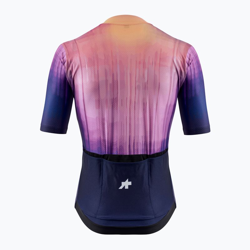 Pánský cyklistický dres  ASSOS Equipe R S11 Surface violet trip 2