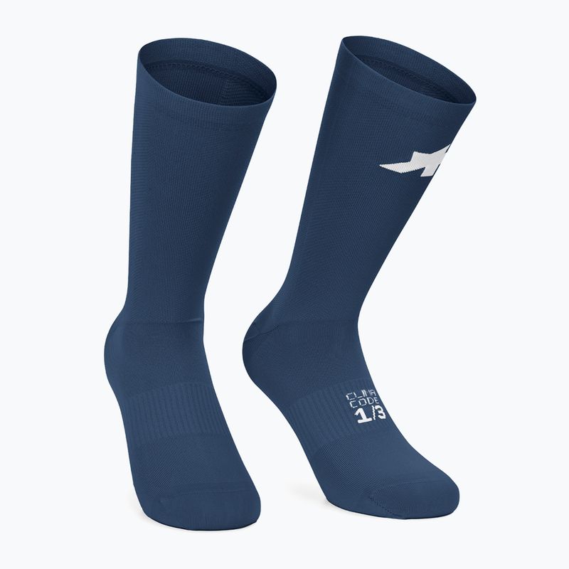 Ponožky  ASSOS Racing S11 stone blue