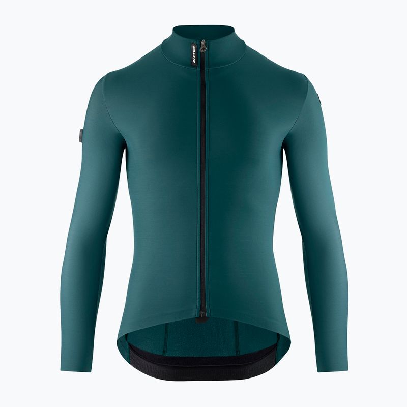 Pánská cyklistická mikina ASSOS Mille GT Spring Fall C2 foundation green