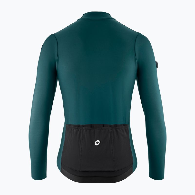 Pánská cyklistická mikina ASSOS Mille GT Spring Fall C2 foundation green 2