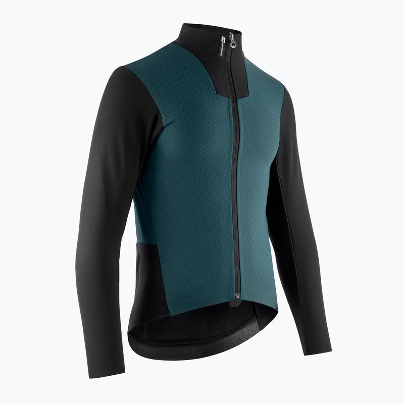 Pánská cyklistická bunda ASSOS Mille GT Hashoogi 3/3 Winter S11 foundation green 3