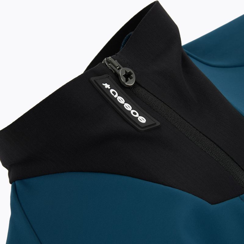Pánské cyklistické tričko Longsleeve ASSOS Equipe R S11 Spring Fall petrol blue 3