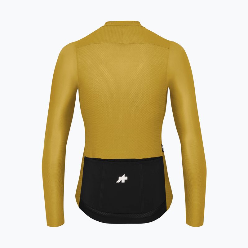 Pánské cyklistické tričko Longsleeve ASSOS Mille GT S11 EVO golden yellow 2